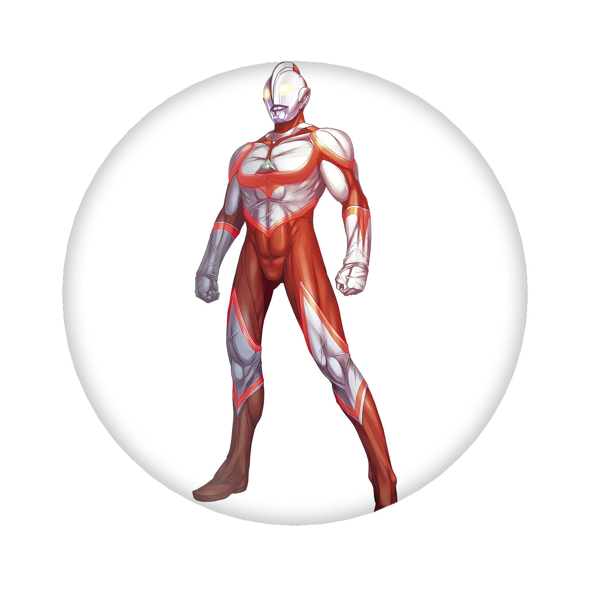 （画像用） ウルトラマン Ultraman 6cm 缶バッジ 複数セット