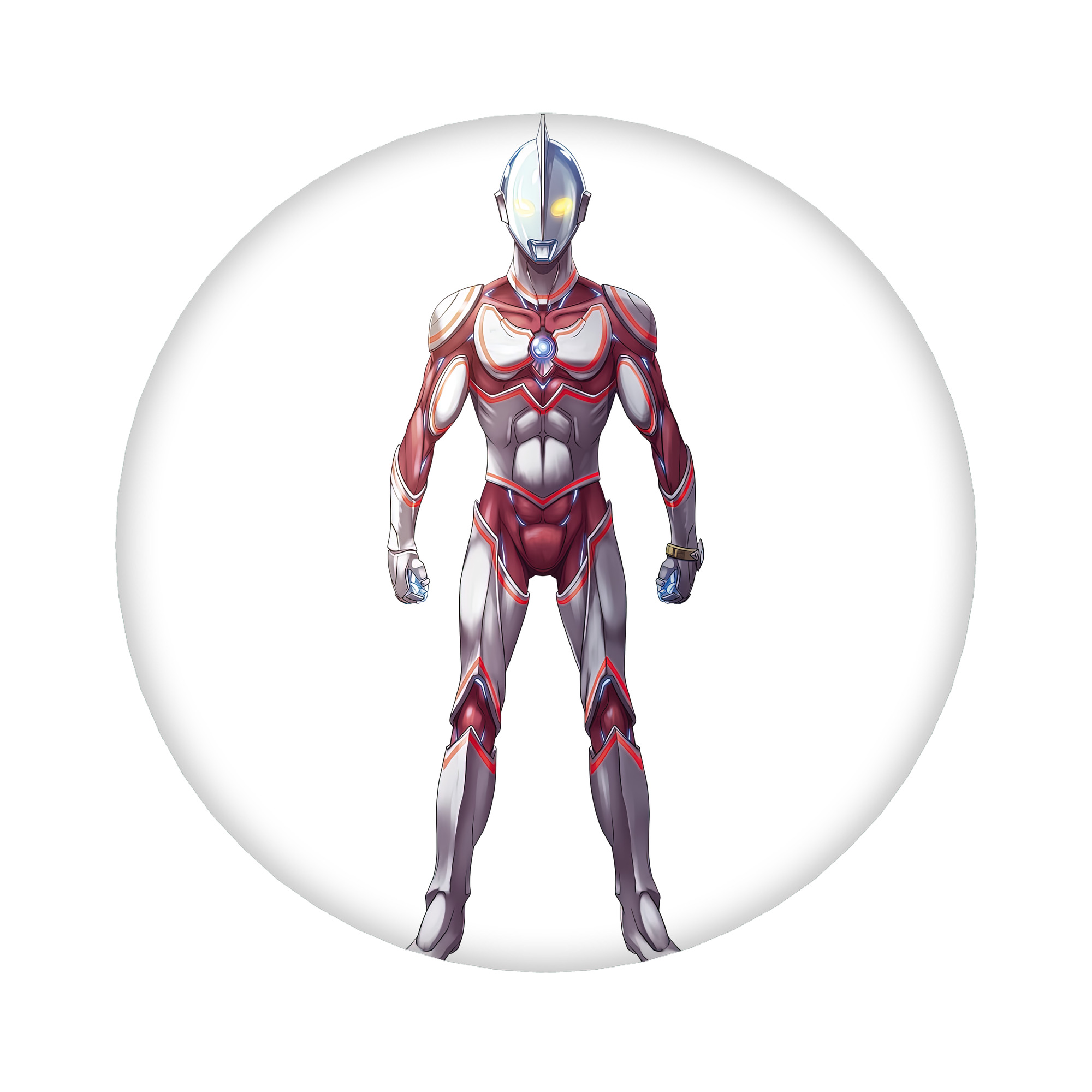 （画像用） ウルトラマン Ultraman 6cm 缶バッジ 複数セット