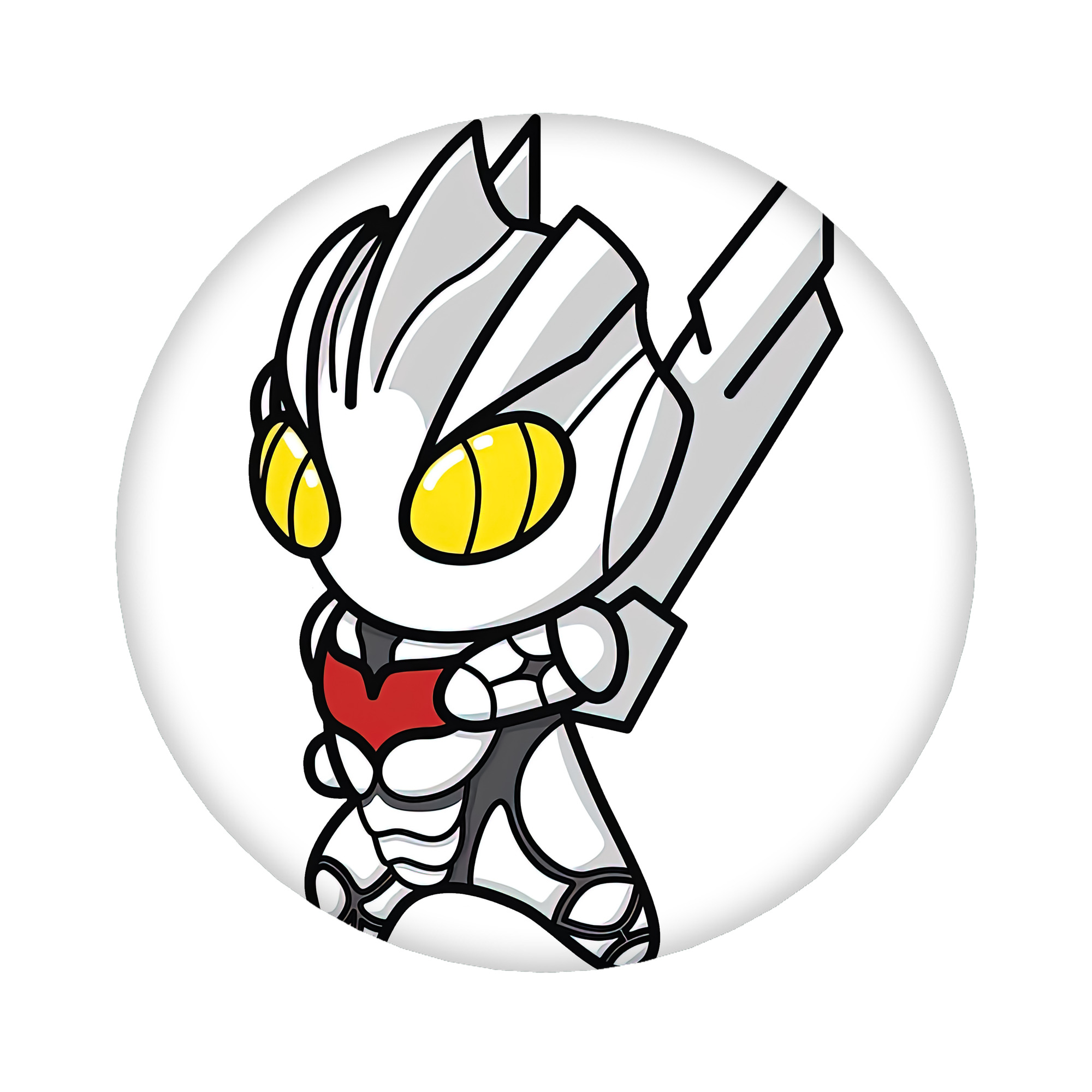 （画像用） ウルトラマン Ultraman 6cm 缶バッジ 複数セット