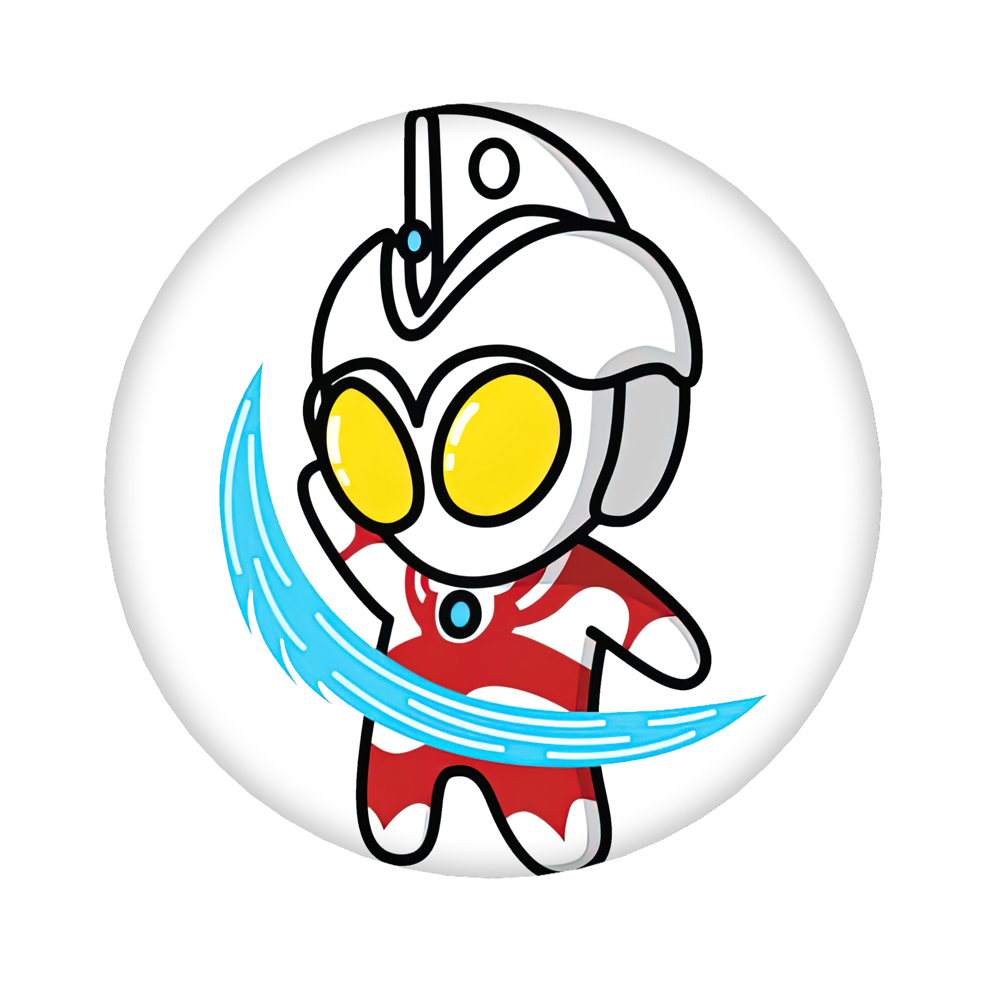 （画像用） ウルトラマン Ultraman 6cm 缶バッジ 複数セット