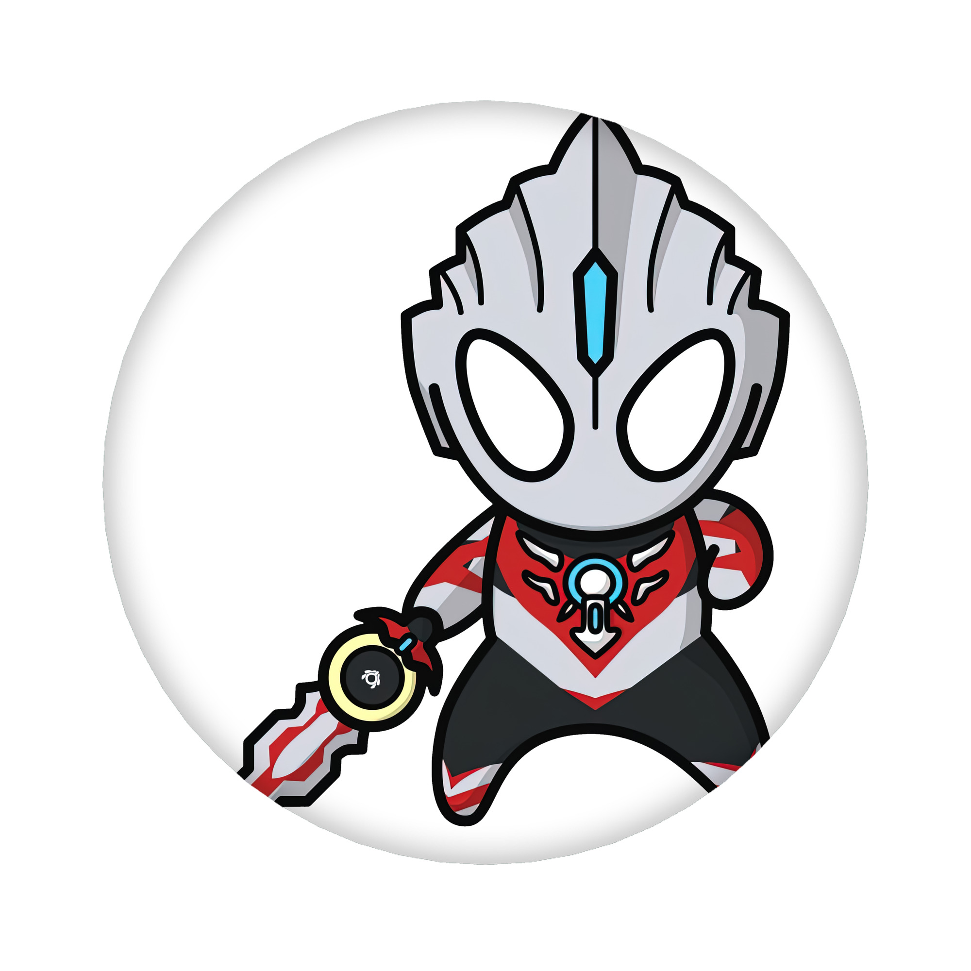 （画像用） ウルトラマン Ultraman 6cm 缶バッジ 複数セット