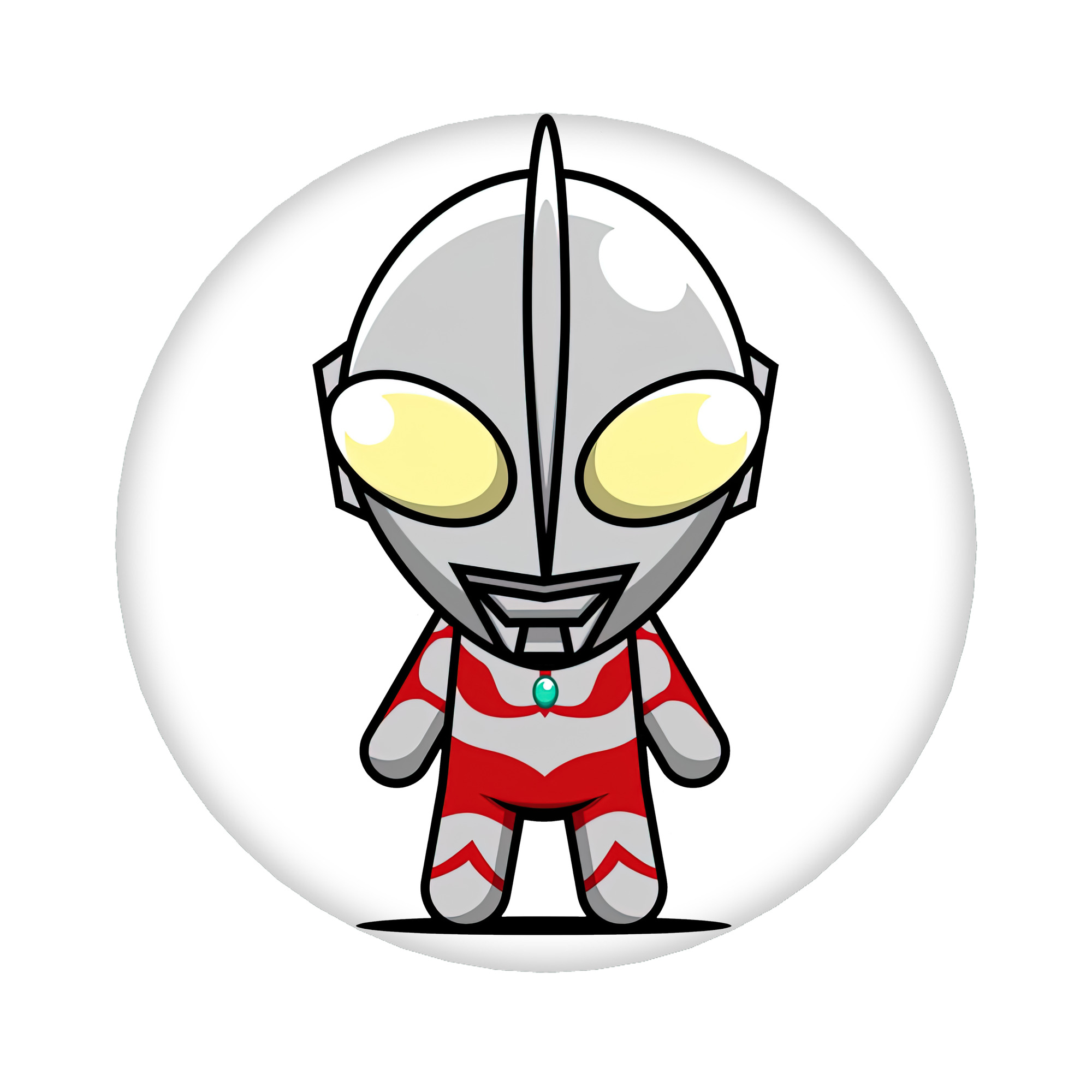 （画像用） ウルトラマン Ultraman 6cm 缶バッジ 複数セット