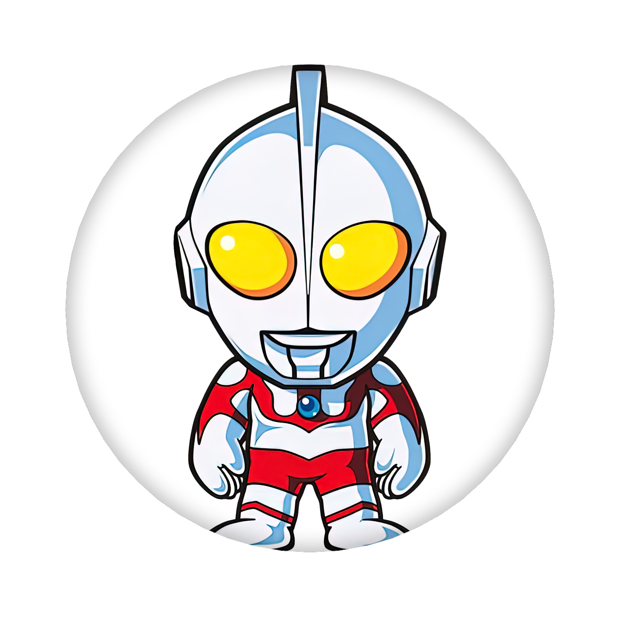（画像用） ウルトラマン Ultraman 6cm 缶バッジ 複数セット