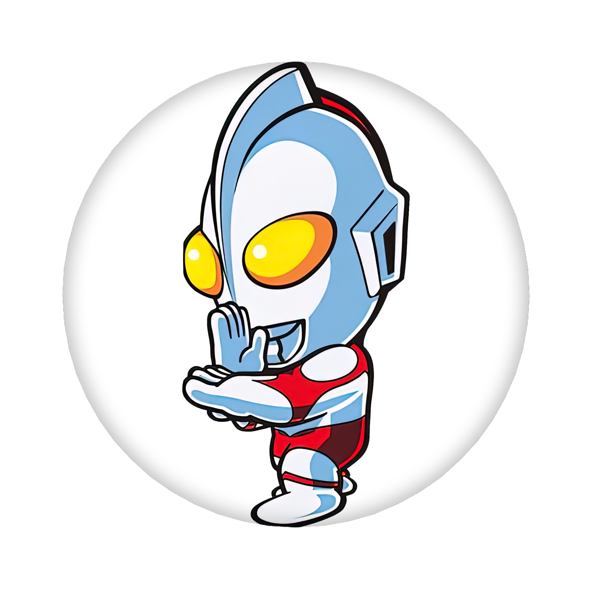 （画像用） ウルトラマン Ultraman 6cm 缶バッジ 複数セット