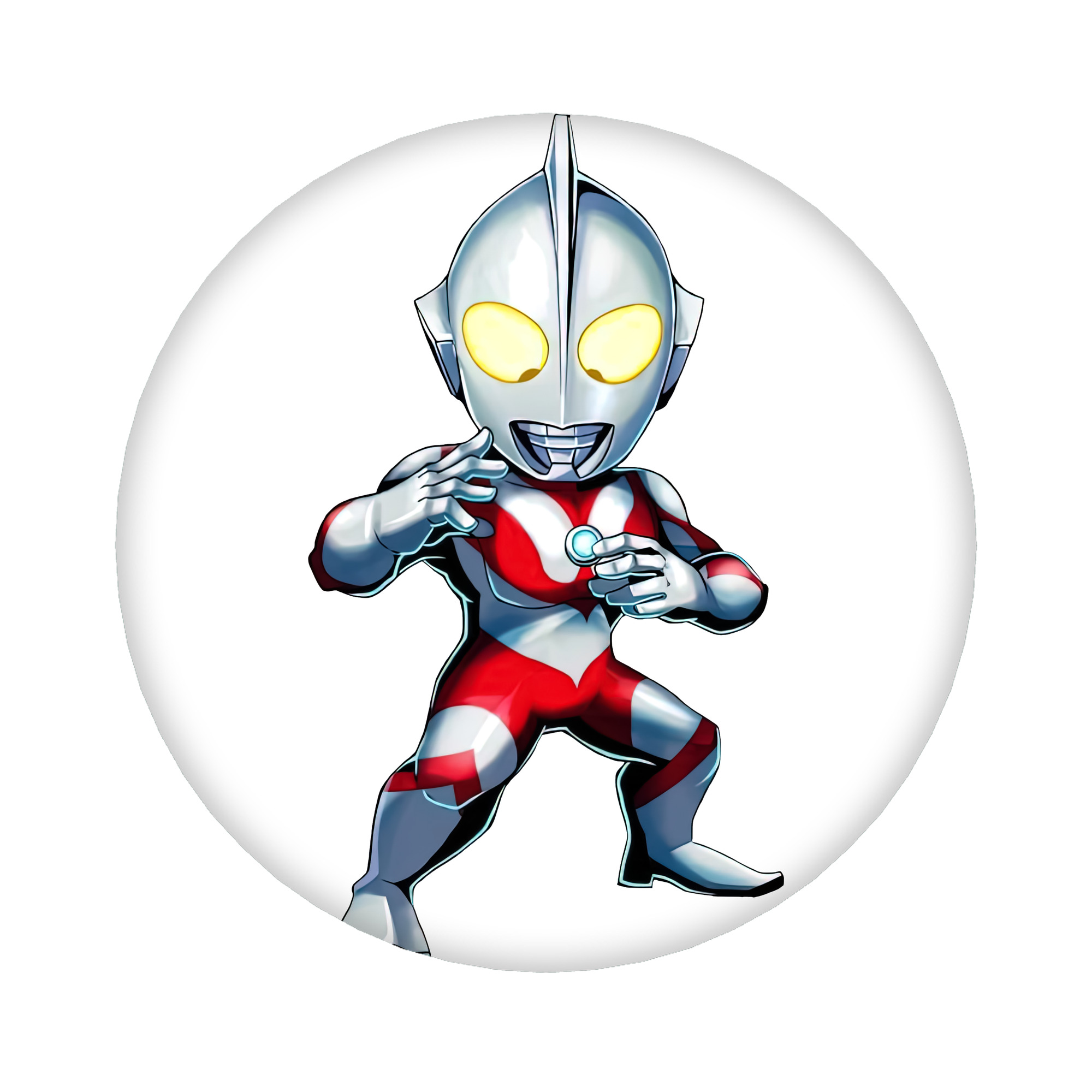 （画像用） ウルトラマン Ultraman 6cm 缶バッジ 複数セット