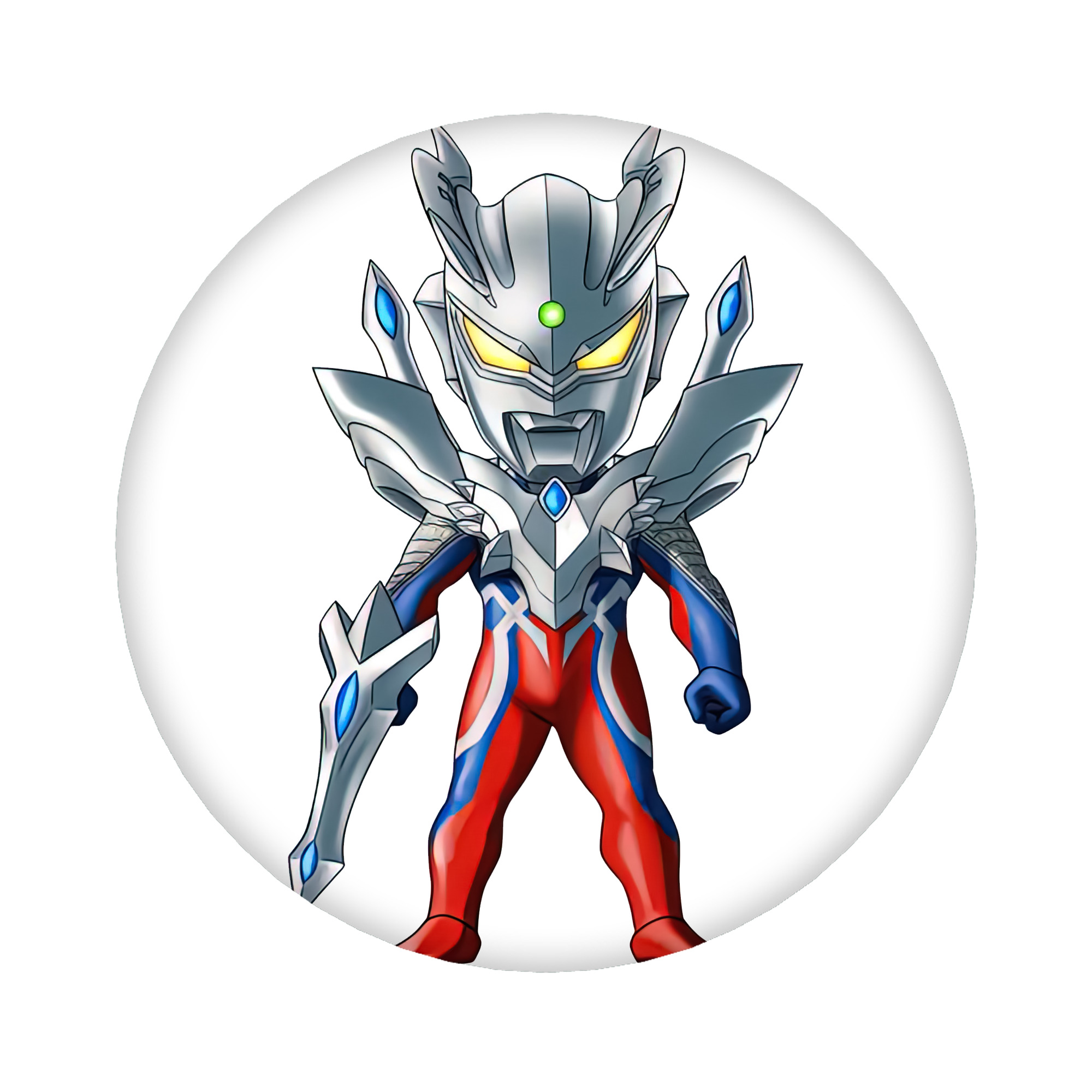 （画像用） ウルトラマン Ultraman 6cm 缶バッジ 複数セット