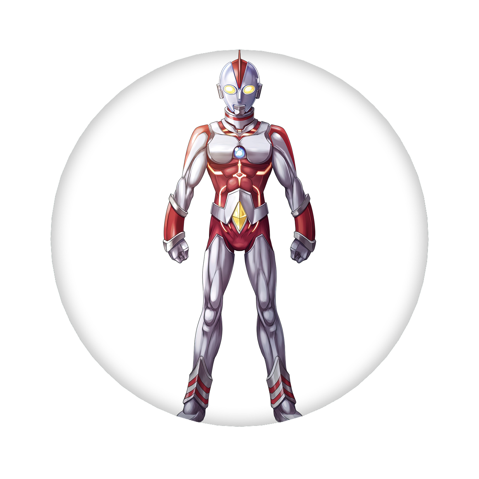 （画像用） ウルトラマン Ultraman 6cm 缶バッジ 複数セット