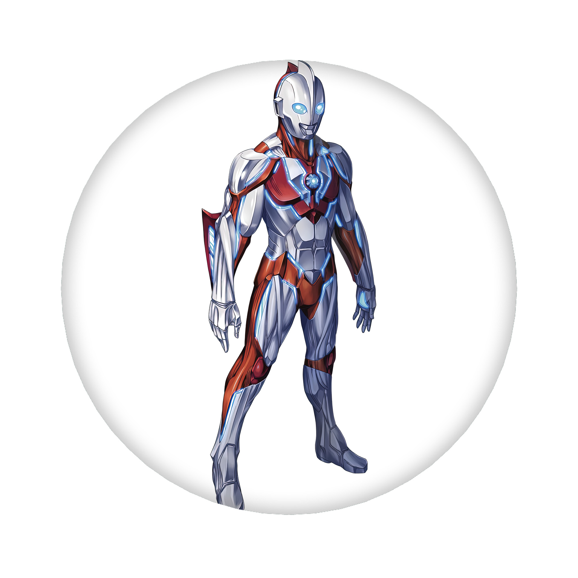（画像用） ウルトラマン Ultraman 6cm 缶バッジ 複数セット