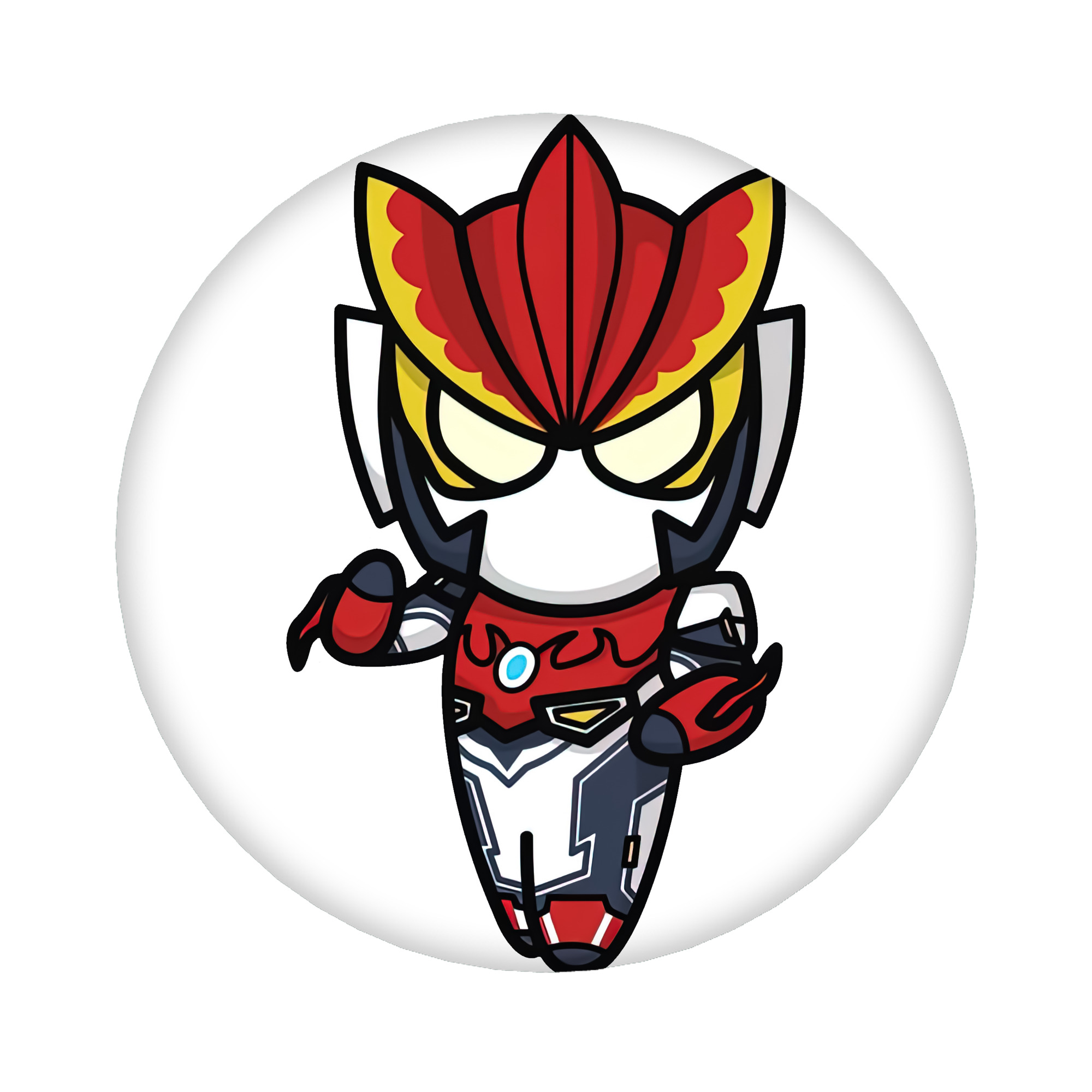 （画像用） ウルトラマン Ultraman 6cm 缶バッジ 複数セット