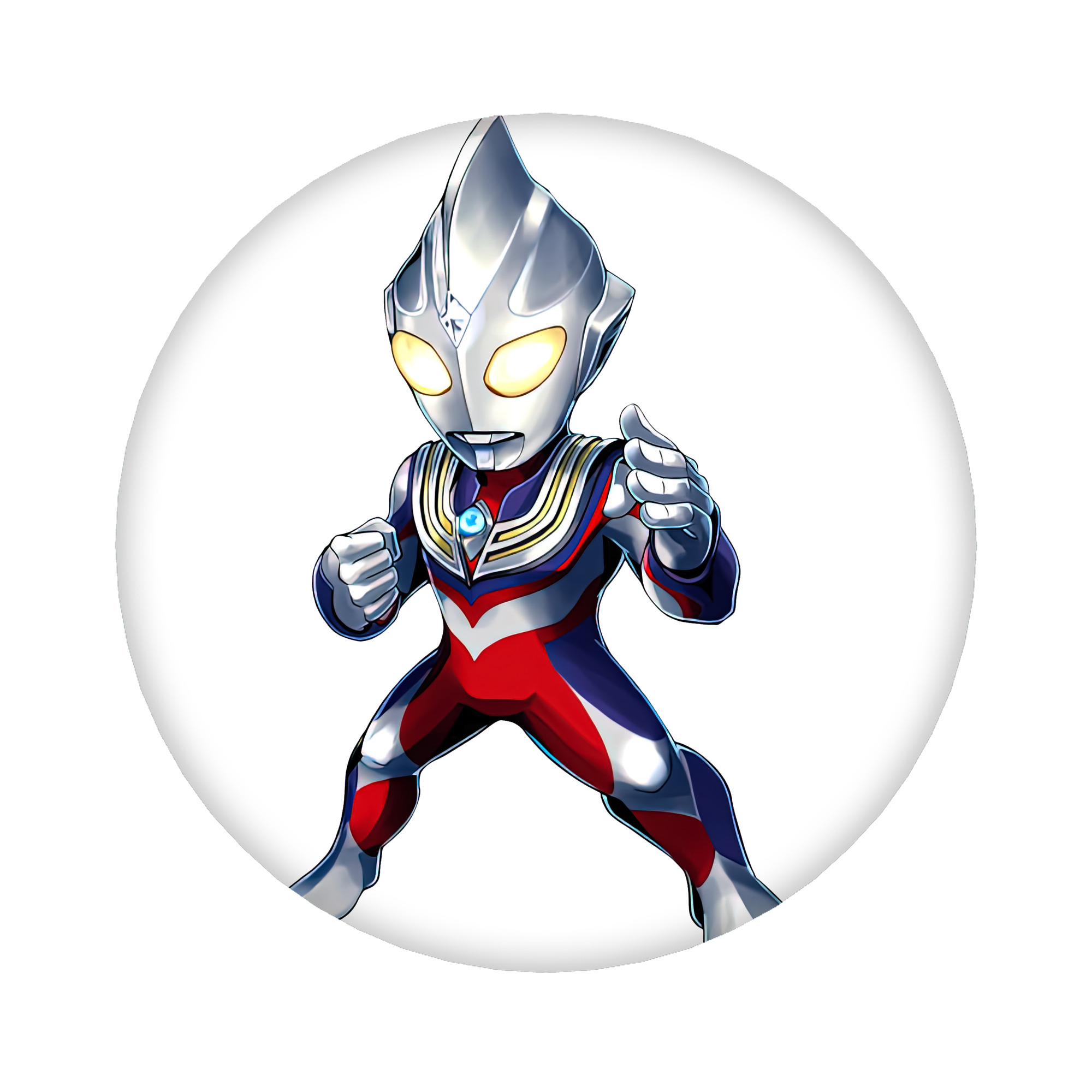 （画像用） ウルトラマン Ultraman 6cm 缶バッジ 複数セット