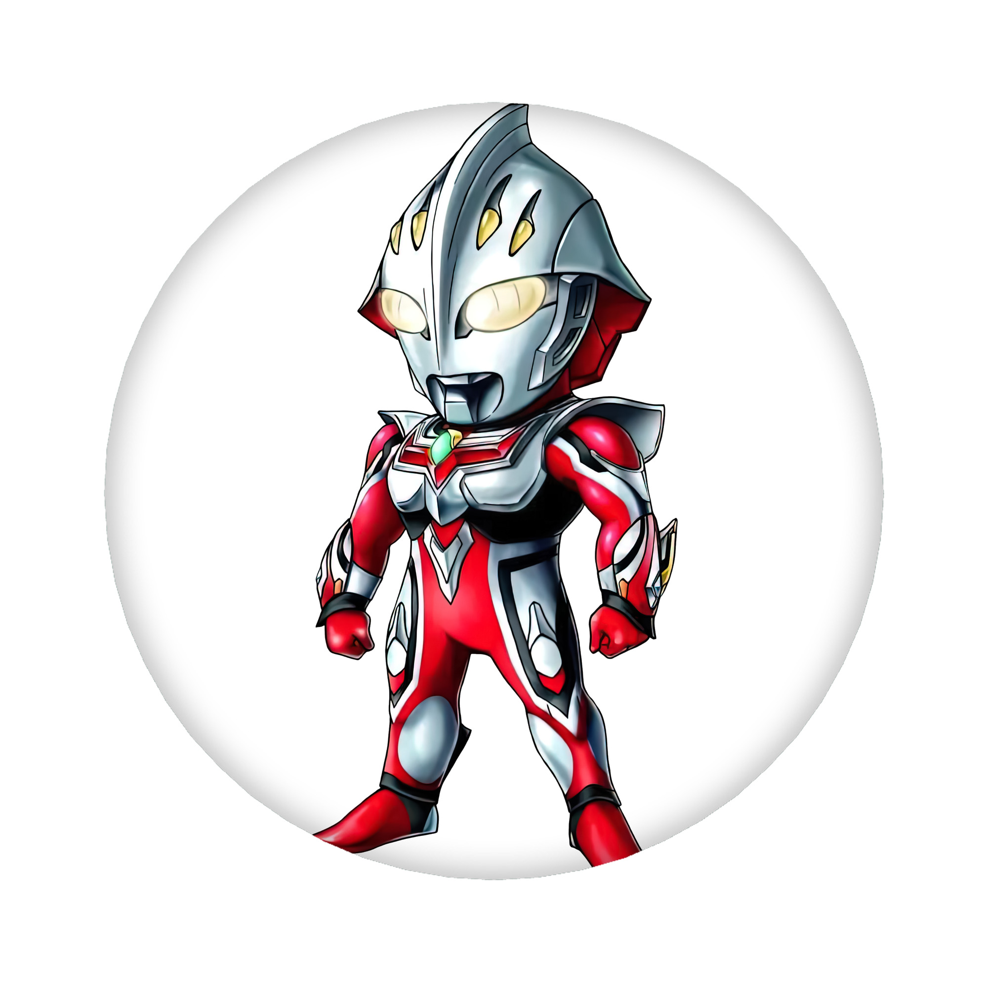 （画像用） ウルトラマン Ultraman 6cm 缶バッジ 複数セット